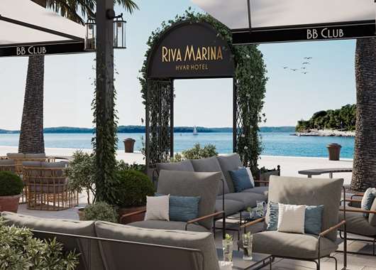 Riva Marina Hotel terrace